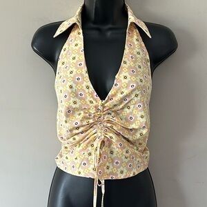 Milk & Honey halter top size NWT, lightweight and cool large